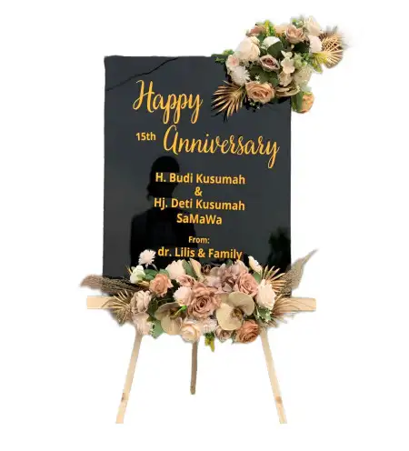 Papan Bunga Akrilik Ronggo Mulyo